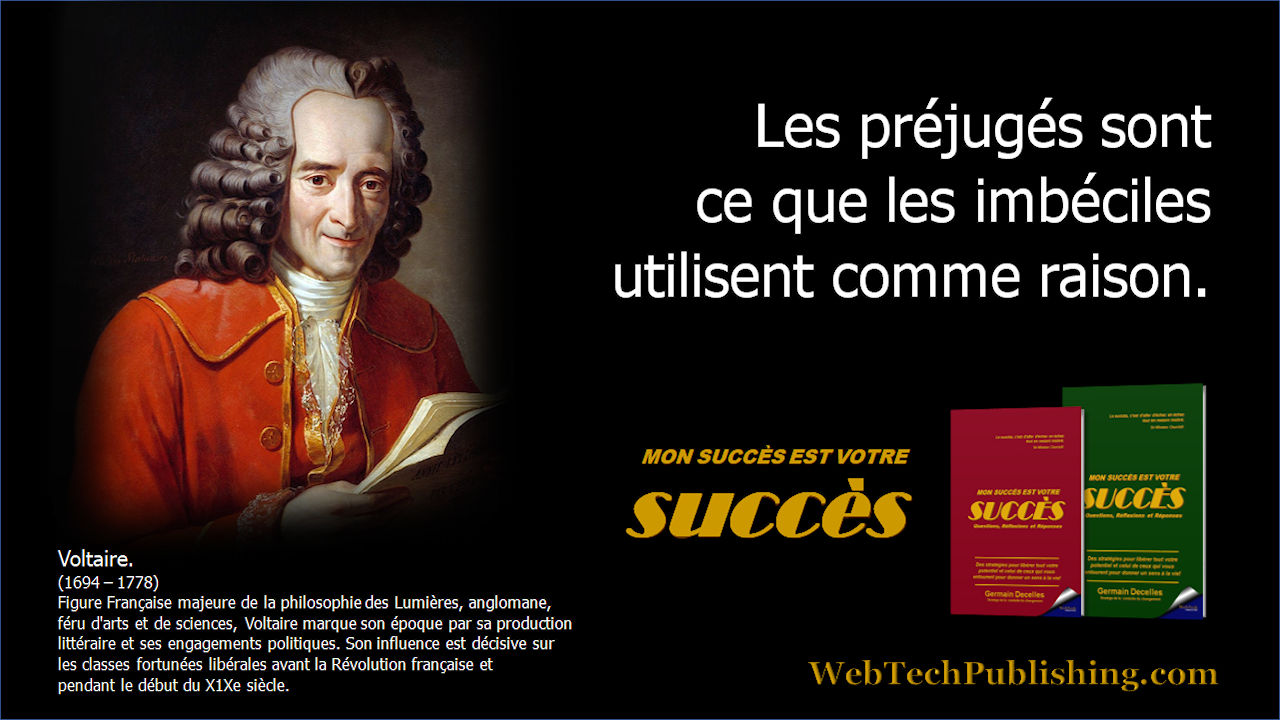 Mon succès est votre succès